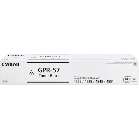 Canon Canon Gpr-57 Black Toner Cartridge For Use In Imagerunner Advance 0473C003
